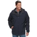 Men's Free Country Bibbed Hooded Jacket, Size: Xxl, Blue (navy)