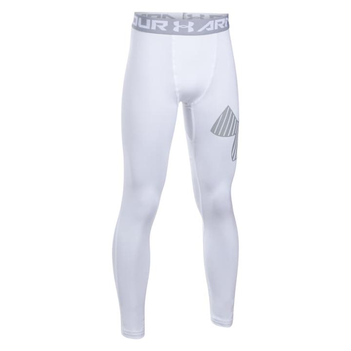 Boys 8-20 Under Armour Logo Leggings, Size: Xl, Natural