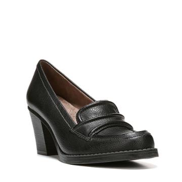 Naturalsoul By Naturalizer Yugo Women's Heeled Slip-on Shoes, Size: Medium (10), Black