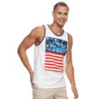 Men's Urban Pipeline&reg; American Flag Tank, Size: Xl, White