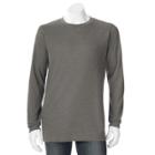 Big & Tall Hanes Ultimate X-temp Waffle-weave Thermal Tee, Men's, Size: 4xl, Med Grey