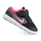 Nike Revolution 3 Toddler Girls' Athletic Shoes, Toddler Girl's, Size: 6 T, Black