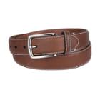 Men's Columbia Stitched Belt, Size: 40, Brown