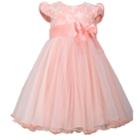 Girls 4-6x Bonnie Jean Floral Ballerina Skirt Dress, Size: 4, Lt Orange
