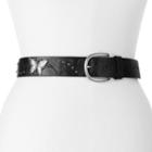 Relic Studded Floral Butterfly Belt - Extended Size, Women's, Size: 1xl, Black