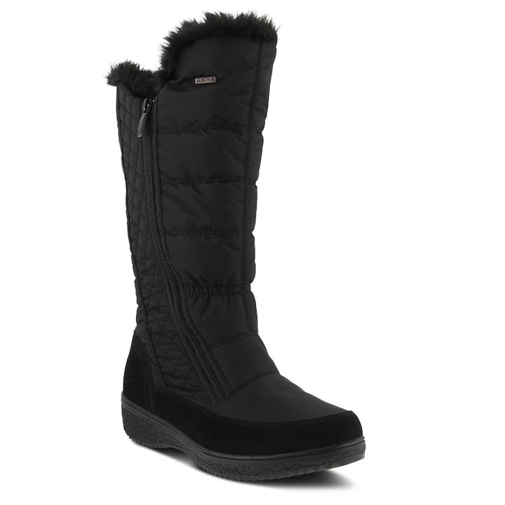 Spring Step Mireya Women's Waterproof Winter Boots, Size: 40, Black