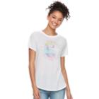 Juniors' Modern Lux Find Yourself Find Balance Graphic Tee, Teens, Size: Xs, White
