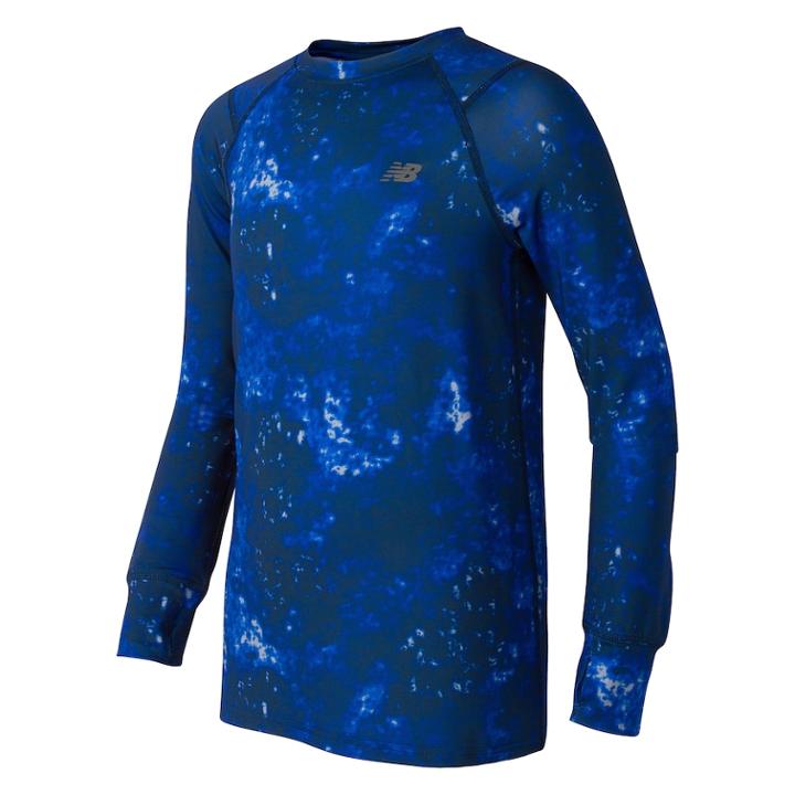 Boys 8-20 New Balance Printed Performance Tee, Size: 8, Brt Blue