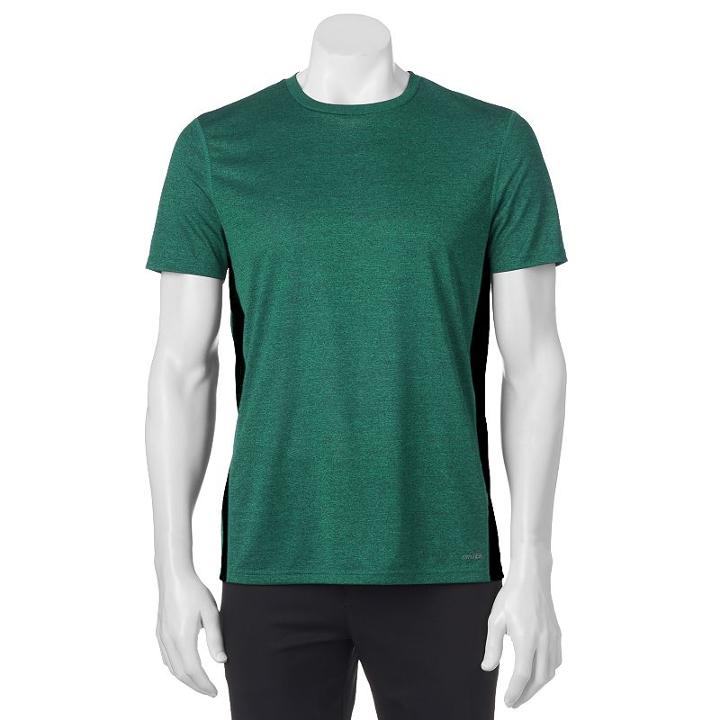 Big & Tall Tek Gear&reg; Core Performance Tee, Men's, Size: L Tall, Turquoise/blue (turq/aqua)