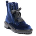 Candie's&reg; Confident Women's Combat Boots, Size: Medium (6.5), Blue