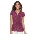 Women's Dana Buchman Peplum Hem Shirt, Size: Xs, Med Pink