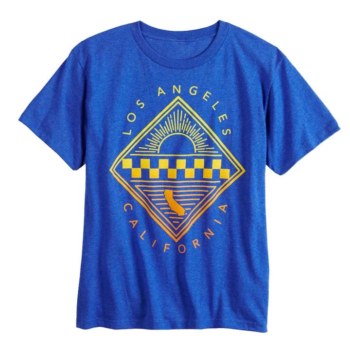 Boys 8-20 Urban Pipeline&reg; Beach Tee, Size: Xl, Med Blue