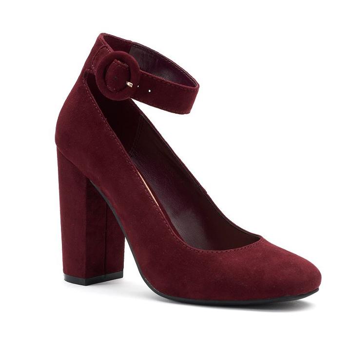 Lc Lauren Conrad Crocus Women's High Heels, Size: 8.5, Dark Red