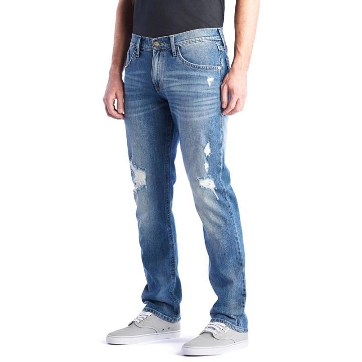 Men's Rock & Republic&reg; Slim Straight-fit Stretch Jeans, Size: 36x34, Light Blue