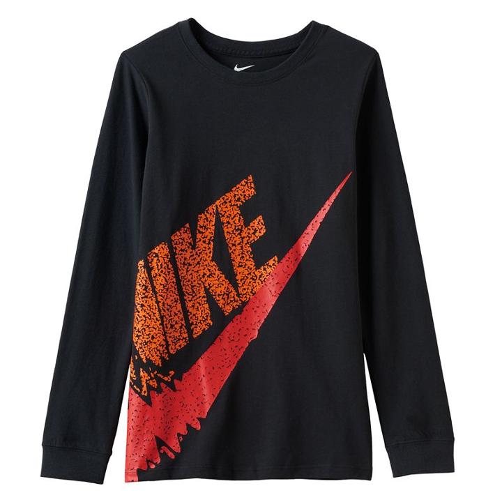 Boys 8-20 Nike Statement Tee, Boy's, Size: Medium, Grey (charcoal)