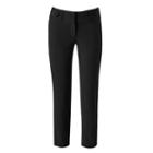 Candie's&reg; Marilyn Juniors' Ankle Suiting Pants, Girl's, Size: 0, Black
