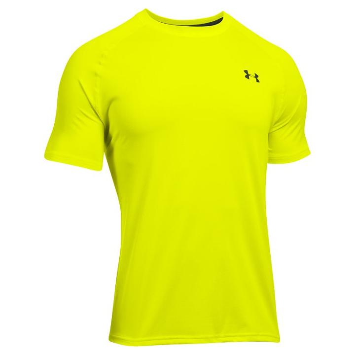 Men's Under Armour Tech Tee, Size: Xl, Lt Yellow
