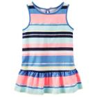 Girls 4-8 Oshkosh B'gosh&reg; Striped Drop-waist Tunic, Girl's, Size: 10, Ovrfl Oth