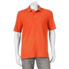 Big & Tall Croft & Barrow&reg; Performance Pique Polo, Men's, Size: Xl Tall, Med Orange