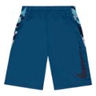 Boys 4-7 Nike Logo Sublimated Dri-fit Mesh Shorts, Size: 6, Med Blue