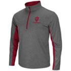 Big & Tall Campus Heritage Indiana Hoosiers Stinger 1/2-zip Pullover, Men's, Size: 4xl, Grey (charcoal)