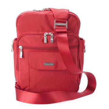 Women's Baggallini Messenger Bag, Med Red