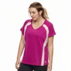 Plus Size Fila Sport&reg; Basic Movement Tee, Women's, Size: 2xl, Dark Pink