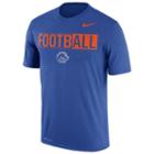 Men's Nike Boise State Broncos Dri-fit Football Tee, Size: Medium, Multicolor
