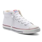 Adult Converse All Star Chuck Taylor Street Mid-top Sneakers, Size: M10w12, White