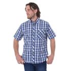 Big & Tall Dickies Relaxed-fit Plaid Button-down Shirt, Men's, Size: 3xb, Blue