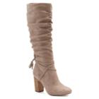 Candie's&reg; Style Women's Knee High Boots, Size: Medium (8), Lt Beige