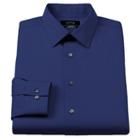 Men's Apt. 9&reg; Extra-slim Solid Stretch Dress Shirt, Size: 17.5-32/33, Blue