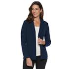 Women's Briggs Shawl Collar Stretch Blazer, Size: Medium, Blue (navy)