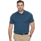 Big & Tall Van Heusen Air Ottoman Classic-fit Polo, Men's, Size: 3xl Tall, Turquoise/blue (turq/aqua)