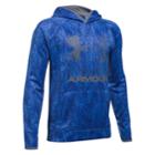 Boys 8-20 Under Armour Big Logo Fleece Pull-over Hoodie, Size: Large, Brown Over