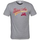 Men's Minnesota Golden Gophers Worn Upon Script Tee, Size: Medium, Med Grey