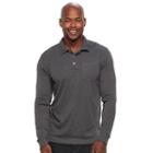 Men's Croft & Barrow&reg; Classic-fit Stretch Interlock Polo, Size: Medium, Dark Grey