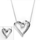 Timeless Sterling Silver Heart Mother Pendant, Adult Unisex, Multicolor