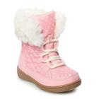 Carter's Mika Toddler Girls' Water Resistant Winter Boots, Size: 9 T, Pink