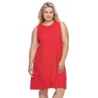 Plus Size Apt. 9&reg; Ribbed Shift Dress, Women's, Size: 2xl, Med Red