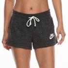 Women's Nike Classic Gym Vintage Shorts, Size: Xs, Grey (charcoal)