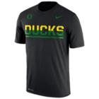 Men's Nike Oregon Ducks Legend Staff Sideline Dri-fit Tee, Size: Large, Black