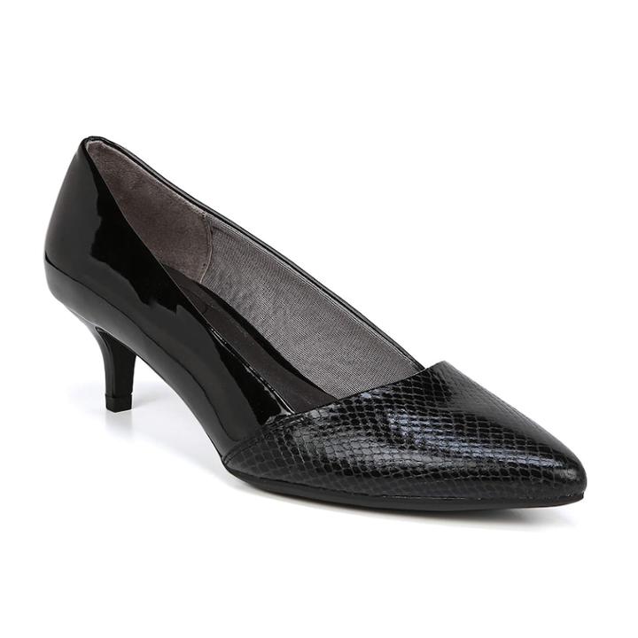 Lifestride Marcy Women's High Heels, Size: 7.5 Wide, Black