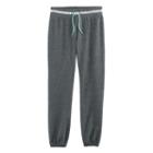 Girls 7-16 & Plus Size So&reg; French Terry Jogger Pants, Size: 16 1/2, Dark Grey