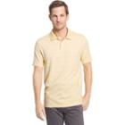 Men's Van Heusen Flex Stretch Windowpane Polo, Size: Large, Med Yellow