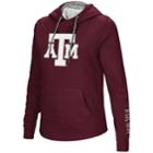 Women's Texas A & M Aggies Crossover Hoodie, Size: Large, Brt Red