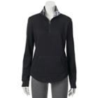 Juniors' So&reg; Quarter-zip Mockneck Fleece Jacket, Kids Unisex, Size: Xs, Oxford