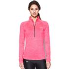 Women's Under Armour Tech 1/2 Zip Top, Size: Xs, Light Pink