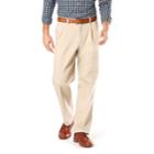 Men's Dockers&reg; Relaxed-fit Signature Stretch Khaki Pants - Pleated D4, Size: 32x34, Lt Beige