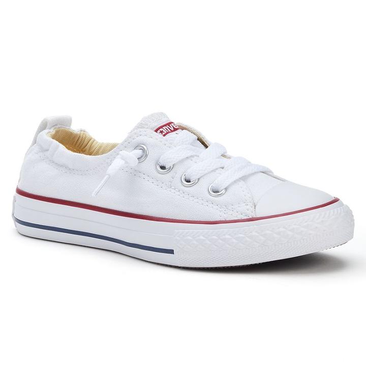 Kid's Converse Chuck Taylor All Star Shoreline Slip-on Sneakers, Size: 11, White